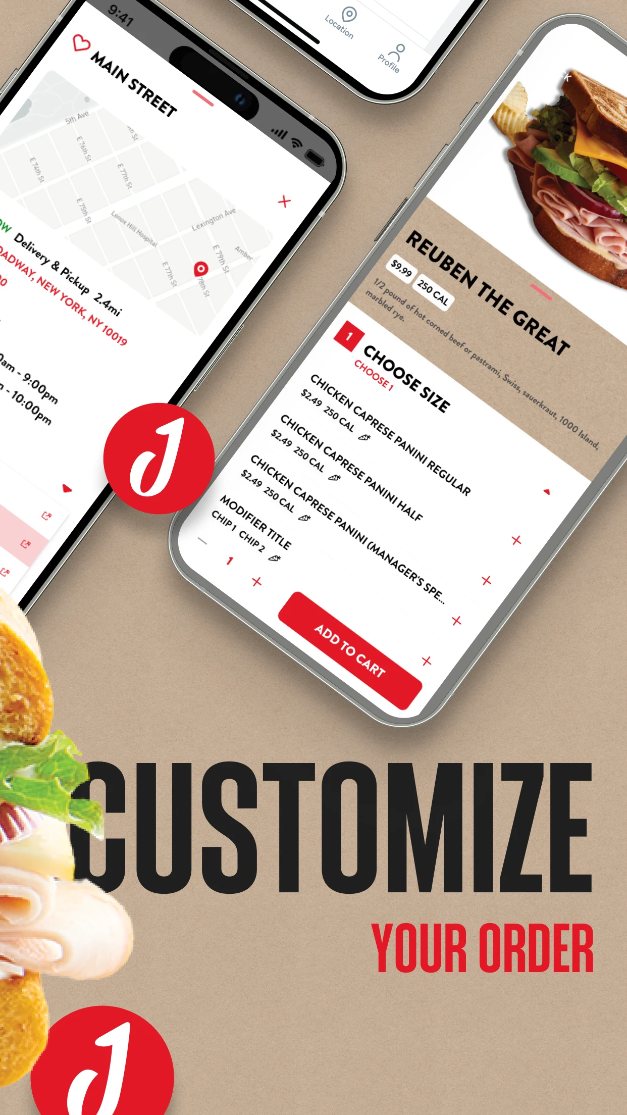 Jason's Deli screenshot