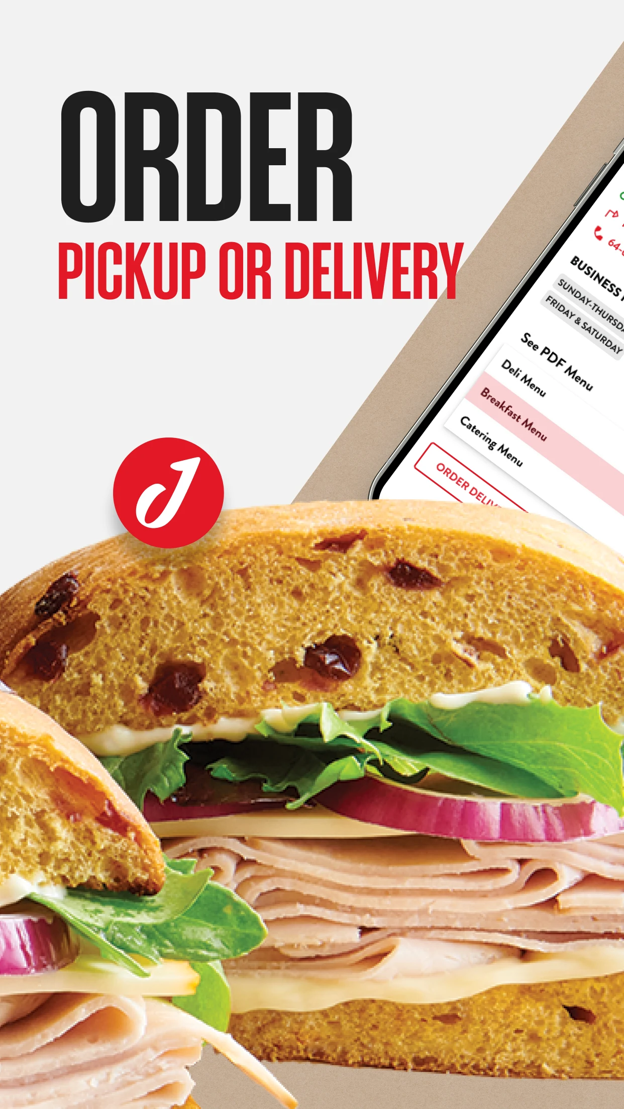Jason's Deli screenshot
